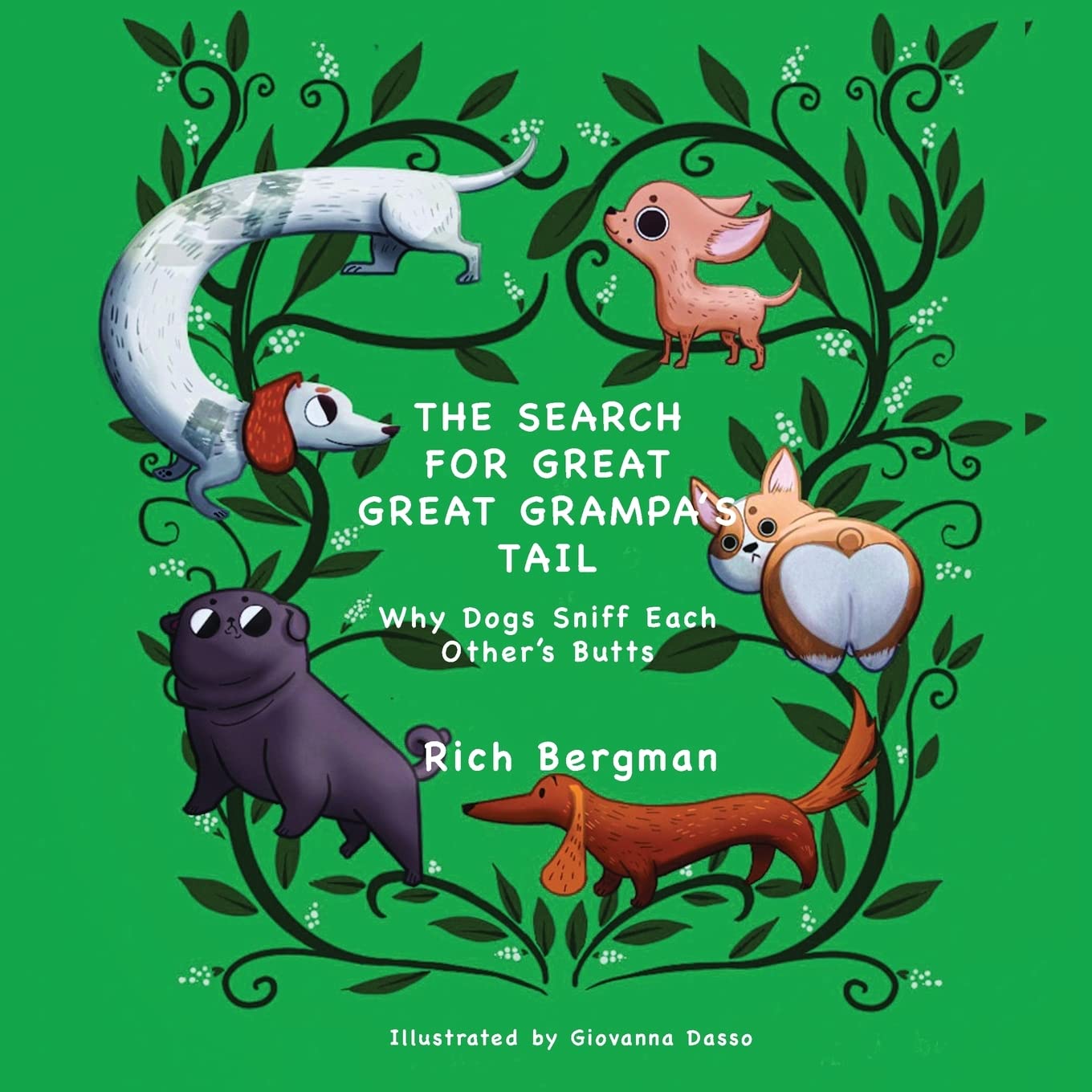 The Search for Great Great Grampa's Tail — book cover